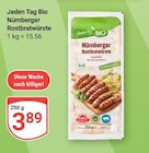 GLOBUS - Bio Nürnberger Rostbratwürste Angebot im Prospekt Bio Nürnberger Rostbratwürste bei GLOBUS im Prospekt "" für 3,89 €