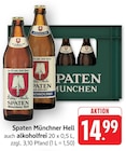 Münchner Hell Angebote von Spaten bei E center Bensheim für 14,99 €