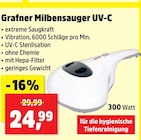 Milbensauger UV-C im Angebot bei Thomas Philipps in Pulheim Milbensauger UV-C Angebote von Grafner bei Thomas Philipps Pulheim für 24,99 €