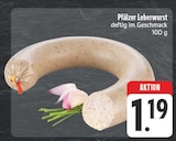 EDEKA - Pfälzer Leberwurst Angebot im Prospekt Pfälzer Leberwurst bei EDEKA im Prospekt "" für 1,19 €
