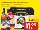 Premium Hefe Weißbiere bei Netto Marken-Discount im Bad Griesbach Prospekt für 11,99 €