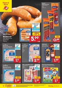 Würstchen im Netto Marken-Discount Prospekt "Aktuelle Angebote" mit 51 Seiten (Magdeburg)