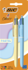 Stylos-bille 4 couleurs Édition Pastel - BIC en promo chez Monoprix Margaret Stylos-bille 4 couleurs Édition Pastel - BIC dans le catalogue Monoprix Margaret