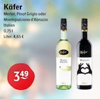 Merlot, Pinot Grigio oder Montepulciano d’Abruzzo bei Getränke Hoffmann im Raesfeld Prospekt für 3,49 €