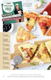 Promo Pizza dans le catalogue Supermarchés Match du moment à la page 12