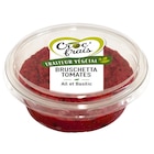 BRUSCHETTA DE TOMATE CROC FRAIS - CROC FRAIS - Carrefour Market à Villeneuve-d'Ascq BRUSCHETTA DE TOMATE CROC FRAIS - CROC FRAIS en promo chez Carrefour Market Villeneuve-d'Ascq à 3,99 €