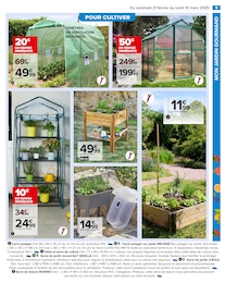 Offre Serre De Jardin dans le catalogue Carrefour du moment à la page 11