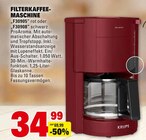 FILTERKAFFEE-MASCHINE Angebote von KRUPS bei Marktkauf Leonberg für 34,99 €