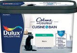 Crème de couleur cuisine & bain - DULUX VALENTINE en promo chez Castorama Crème de couleur cuisine & bain - DULUX VALENTINE dans le catalogue Castorama