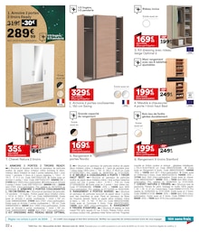 Promo Armoire Portes Coulissantes dans le catalogue But du moment à la page 22