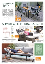 Gartenliege im Opti-Wohnwelt Prospekt in Neubrandenburg Aktueller Opti-Wohnwelt Prospekt mit Gartenliege, "Summer Sale", Seite 4