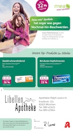 mea - meine apotheke Prospekt für München mit 4 Seiten mea - meine apotheke Prospekt für München: "Unsere Oktober-Angebote", 4 Seiten, 01.10.2025 - 31.10.2025