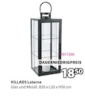 Laterne Angebote von VILLADS bei JYSK Nordhausen für 18,50 €