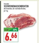 Frischer Schweinenackenbraten Angebote bei Marktkauf Hemer für 6,66 €