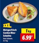 Cordon Bleu im Lidl Prospekt Metzgerfrisch Cordon Bleu-Schnitte im aktuellen Lidl Prospekt für 6,99 €