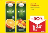 Saft im Netto Marken-Discount Prospekt Saft von Albi im aktuellen Netto Marken-Discount Prospekt für 1,34 €