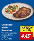 Aktuelle Steak Angebote bei Lidl in Darmstadt Aktuelles Rinder-Rumpsteak Angebot bei Lidl in Darmstadt ab 4,45 €