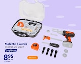 Malette à outils en promo chez Action Aurillac à 8,95 €