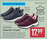 Allwetter-Schuhe Herren Angebote von UP2FASHION bei ALDI Nord Suhl für 17,99 €