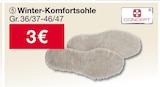 Winter-Komfortsohle von CONCEPT für 3,00 € bei Woolworth im Angebot Winter-Komfortsohle von CONCEPT im aktuellen Woolworth Prospekt