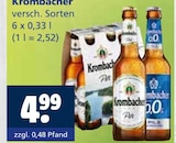 Krombacher Pils im Angebot bei Getränkewelt in Castrop-Rauxel Krombacher Pils Angebote von Krombacher bei Getränkewelt Castrop-Rauxel für 4,99 €