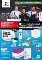 Aktueller Selgros Prospekt mit Smartphone, "HIER KAUFEN PROFIS & GENIESSER", Seite 1