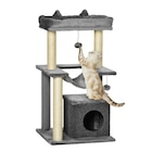 POCO - PawHut Kratzbaum grau Spanplatte B/H/L: ca. 48x48x90 cm Angebot im Prospekt PawHut Kratzbaum grau Spanplatte B/H/L: ca. 48x48x90 cm bei POCO im Prospekt für 50,99 €