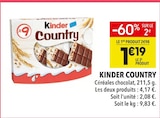 Kinder Country - Kinder en promo chez Supeco Kinder Country - Kinder dans le catalogue Supeco