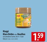 Maggi Klare Brühe oder Bouillon Angebote bei famila Nordost Stade für 1,59 €