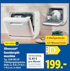 Geschirrspülmaschine bei Lidl im Belzig Prospekt für 199,00 €
