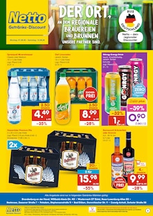 Aktueller Netto Marken-Discount Königs Wusterhausen Prospekt Netto Marken-Discount Königs Wusterhausen Prospekt "DER ORT, AN DEM DU IMMER AUSGEZEICHNETE PREISE FINDEST." mit 2 Seiten