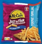 -68% de remise immédiate sur le 2ème produit identique sur la gamme JUST AU FOUR MC CAIN - JUST AU FOUR MC CAIN en promo chez Super U Corbeil-Essonnes