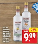 Herzstück-Schnäpse von Jagdhausbrennerei für 9,99 € bei E center im Angebot Herzstück-Schnäpse von Jagdhausbrennerei im aktuellen E center Prospekt