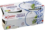 Promo Yaourts à la grecque à 1,59 € dans le catalogue Casino Supermarchés à Lopérec