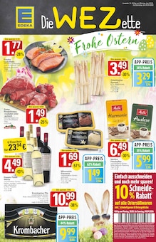 Aktueller WEZ Prospekt "Die WEZette" für Rahden Aktueller WEZ Prospekt für Rahden mit Seiten