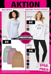 Leggings Angebot & Preis im aktuellen Woolworth Prospekt Leggings Angebot im aktuellen Woolworth Prospekt auf Seite 38