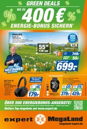 Fernseher im expert Prospekt in Bad Segeberg Aktueller expert Prospekt mit Fernseher, "Top Angebote", Seite 1