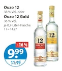 Ouzo 12 für 9,99 € bei V-Markt im Angebot Ouzo 12 im aktuellen V-Markt Prospekt