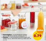 Aktuelles Einmachgläser oder Flaschen Angebot bei Penny-Markt in Wuppertal ab 0,79 €