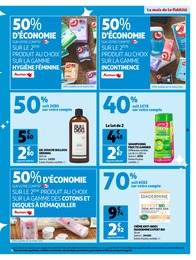 Prix et réduction Cosmétiques dans le prospectus Auchan Hypermarché en cours Offre Cosmétiques dans le catalogue Auchan Hypermarché du moment à la page 15