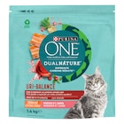 Croquettes spéciales pour chats stérilisés - PURINA ONE DUAL NATURE en promo chez Carrefour Strasbourg à 5,10 €