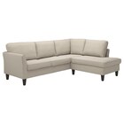 Bezug Ecksofa 4-sitzig ohne Abschl. Hakebo beige Hakebo beige Angebote von EKHOLMA bei IKEA Bonn für 149,00 €