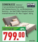 Sonnenliege Valencia Angebote von Home Deluxe bei Marktkauf Erkrath für 799,00 €