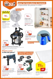 Promos Electroménager dans le catalogue "LES JOURS WOUI ! À CES PRIX TOUT EST PERMIS" de Weldom Electroménager en promo dans le catalogue Weldom à la page 10