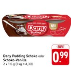 Pudding Schoko oder Schoko-Vanille Angebote von Dany bei E center Böblingen für 0,99 €