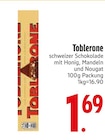 Toblerone im EDEKA Prospekt Toblerone von Toblerone im aktuellen EDEKA Prospekt für 1,69 €