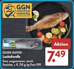Lachsforelle von Golden Seafood im aktuellen ALDI SÜD Prospekt für 7,49 €