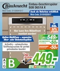 Aktuelles Einbau-Geschirrspüler BOB D651A X Angebot bei expert in Frankfurt (Main) ab 449,00 €