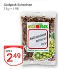 Sultaninen im Angebot bei GLOBUS in Erlangen Sultaninen Angebote von Goldpack bei GLOBUS Erlangen für 2,49 €
