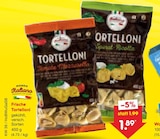 Tortelloni Schinken-Ricotta im Angebot bei Netto Marken-Discount in Lingen Tortelloni Schinken-Ricotta Angebote von Mondo Italiano bei Netto Marken-Discount Lingen für 1,89 €